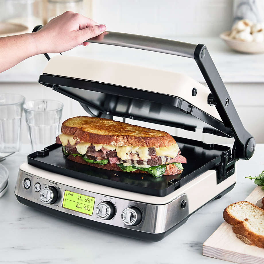 Electrics Cloud Cream 7-in-1 Grill, Griddle and Waffle Maker